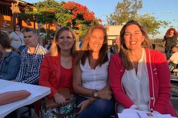 Animado concurso de repostería en el Caserío de Gando (Foto TA)